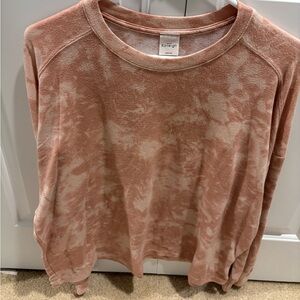 Kaileigh Blush Tie-Dye Sweatshirt